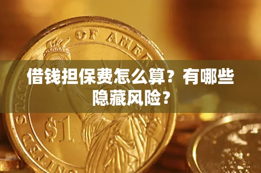 济南借钱担保费怎么算？有哪些隐藏风险？