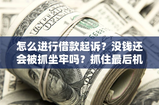 济南怎么进行借款起诉？没钱还会被抓坐牢吗？抓住最后机会！