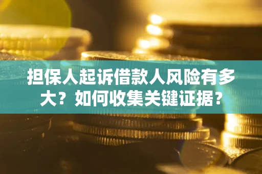 济南担保人起诉借款人风险有多大？如何收集关键证据？