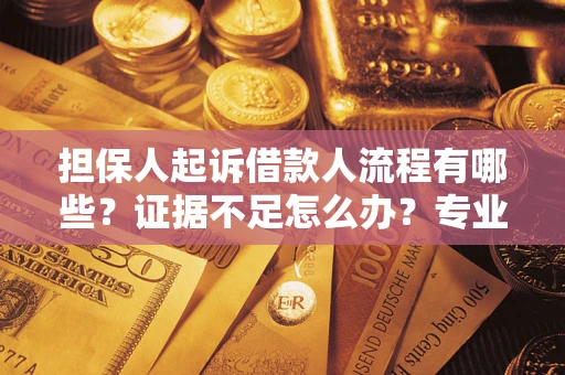 济南担保人起诉借款人流程有哪些？证据不足怎么办？专业律师解答