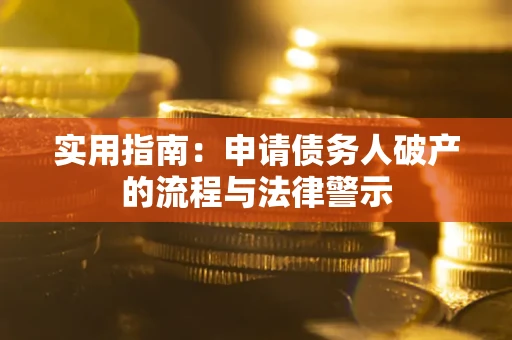 济南实用指南：申请债务人破产的流程与法律警示
