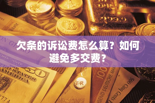 济南欠条的诉讼费怎么算？如何避免多交费？
