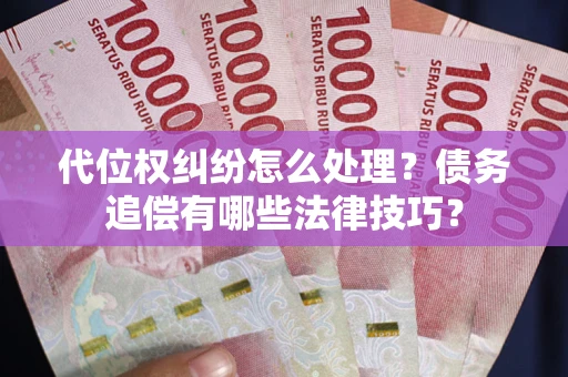 济南代位权纠纷怎么处理？债务追偿有哪些法律技巧？