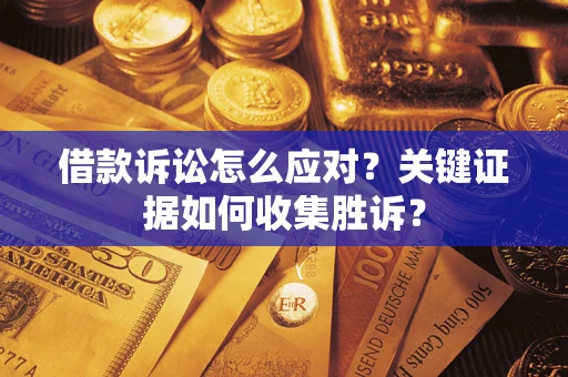 济南借款诉讼怎么应对？关键证据如何收集胜诉？