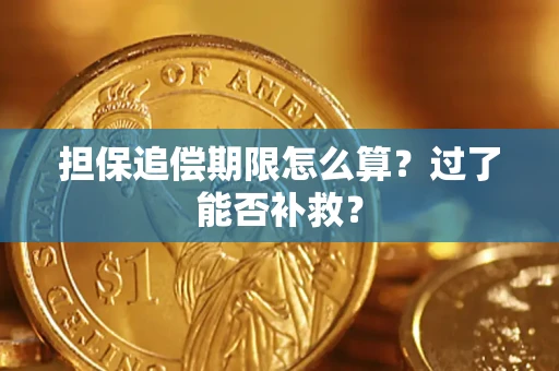 济南担保追偿期限怎么算？过了能否补救？
